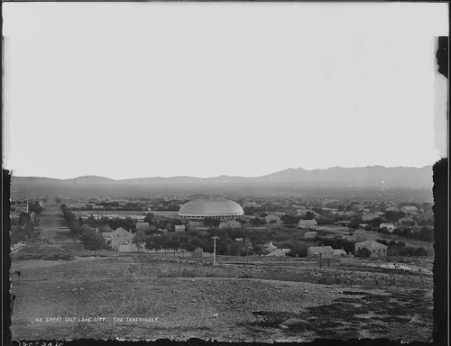 The Tabernacle. Great Salt Lake City. Salt Lake County, Utah. - NARA - 516649